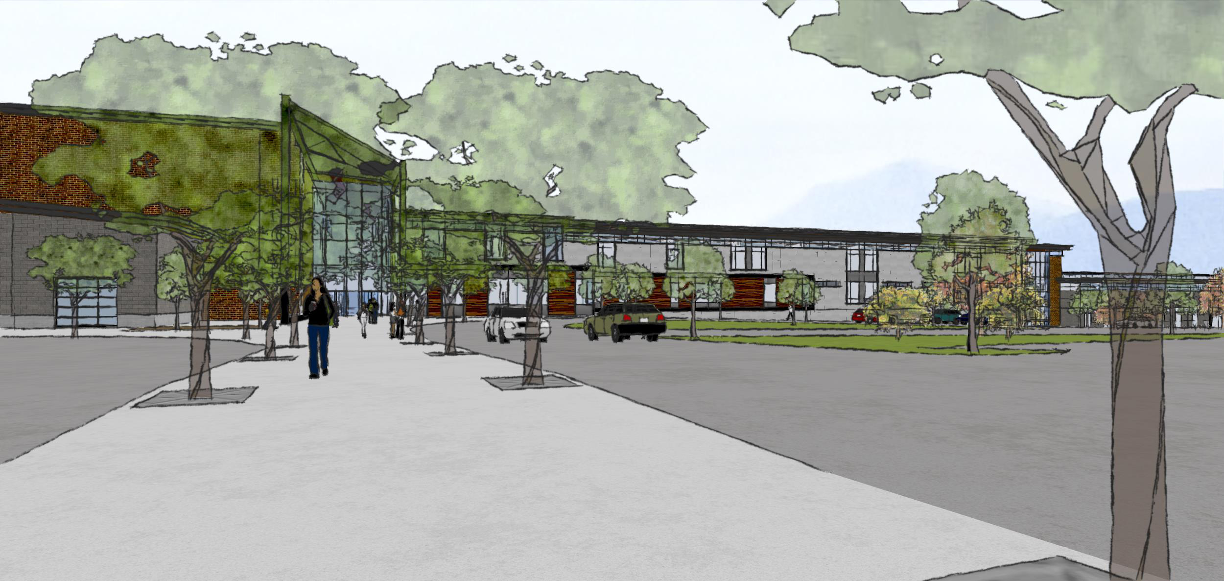 Main Entrance Artist Conception